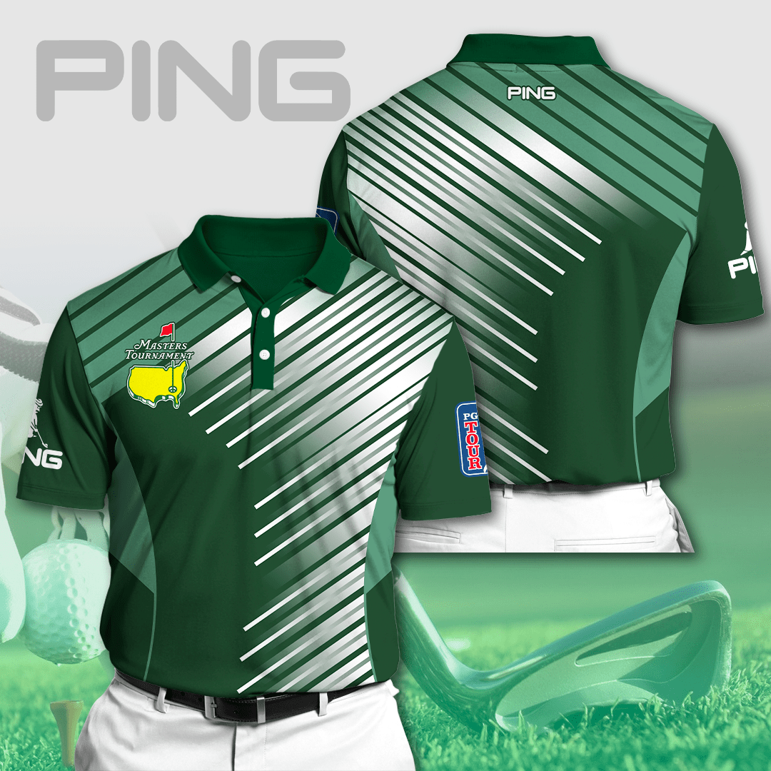 Masters Tournament Ping Polo Shirt Golf Shirt 3D PLS096 – We sell ...
