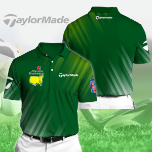 Masters Tournament TaylorMade Polo Shirt Golf Shirt 3D PLS240