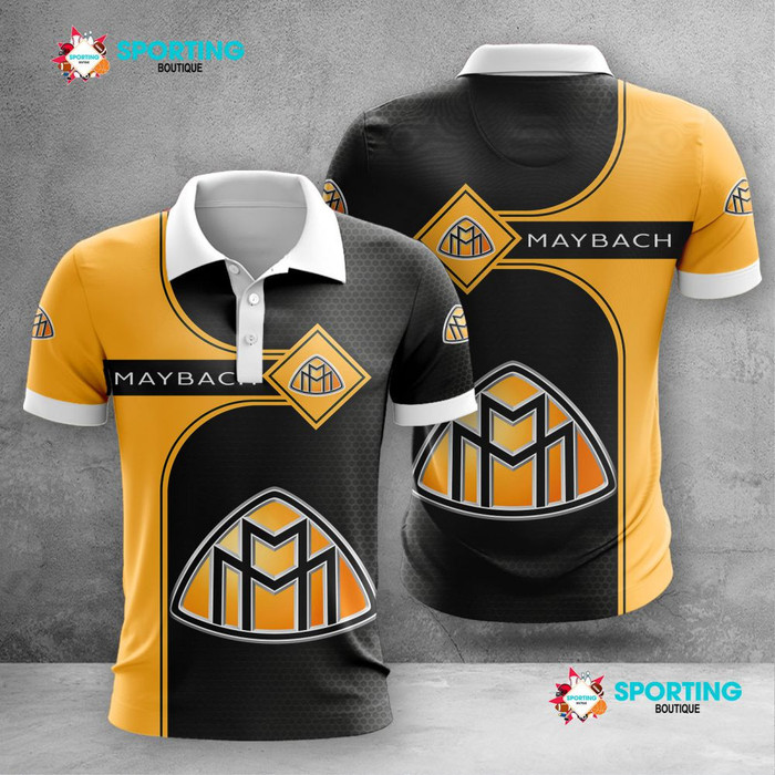 Maybach-Polo-Shirt-Golf-Shirt-3D-PLS1733 Maybach Polo Shirt Golf Shirt 3D PLS1733