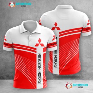 Mitsubishi Polo Shirt Golf Shirt 3D PLS850