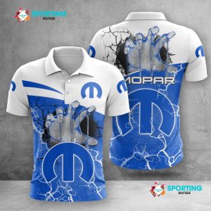 Mopar Polo Shirt Golf Shirt 3D PLS1014