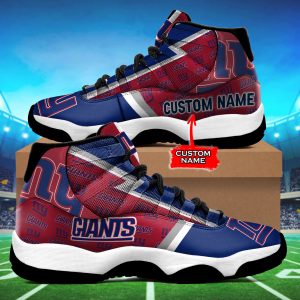 New York Giants 3D NFL Air Jordan 11 Sneaker JD110276