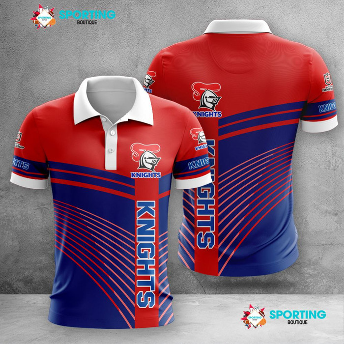 Newcastle-Knights-Polo-Shirt-Golf-Shirt-3D-PLS1502 Newcastle Knights Polo Shirt Golf Shirt 3D PLS1502