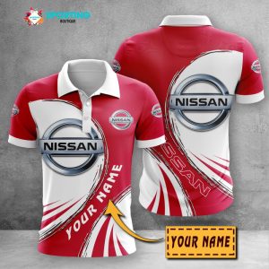Nissan Polo Shirt Golf Shirt 3D PLS2120