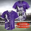 Northwestern Wildcats NCAA Baseball Jersey Personalized 2023 BJ2459