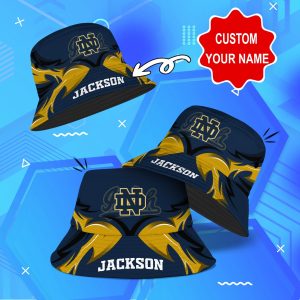 Notre Dame Fighting Irish NCAA Bucket Hat Personalized SBH344