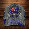 Personalized Australia Metallica Band Skull 3D Classic Baseball Cap CGI739