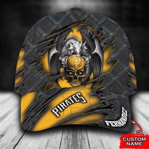 Personalized Pittsburgh Pirates Dragon 3D Classic Baseball Cap CGI965