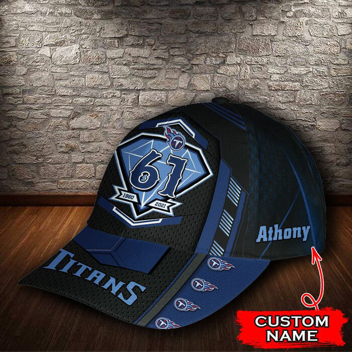 Personalized Tennessee Titans 61 Years Anniversary 3D Classic Baseball ...