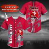 Rutgers Scarlet Knights NCAA Personalized Baseball Jersey BJ1187