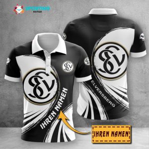SV 07 Elversberg Polo Shirt Golf Shirt 3D PLS2513