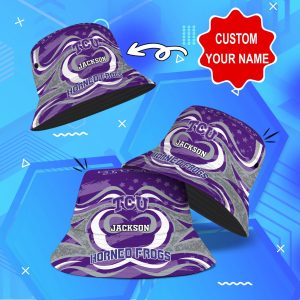 TCU Horned Frogs NCAA Bucket Hat Personalized SBH333