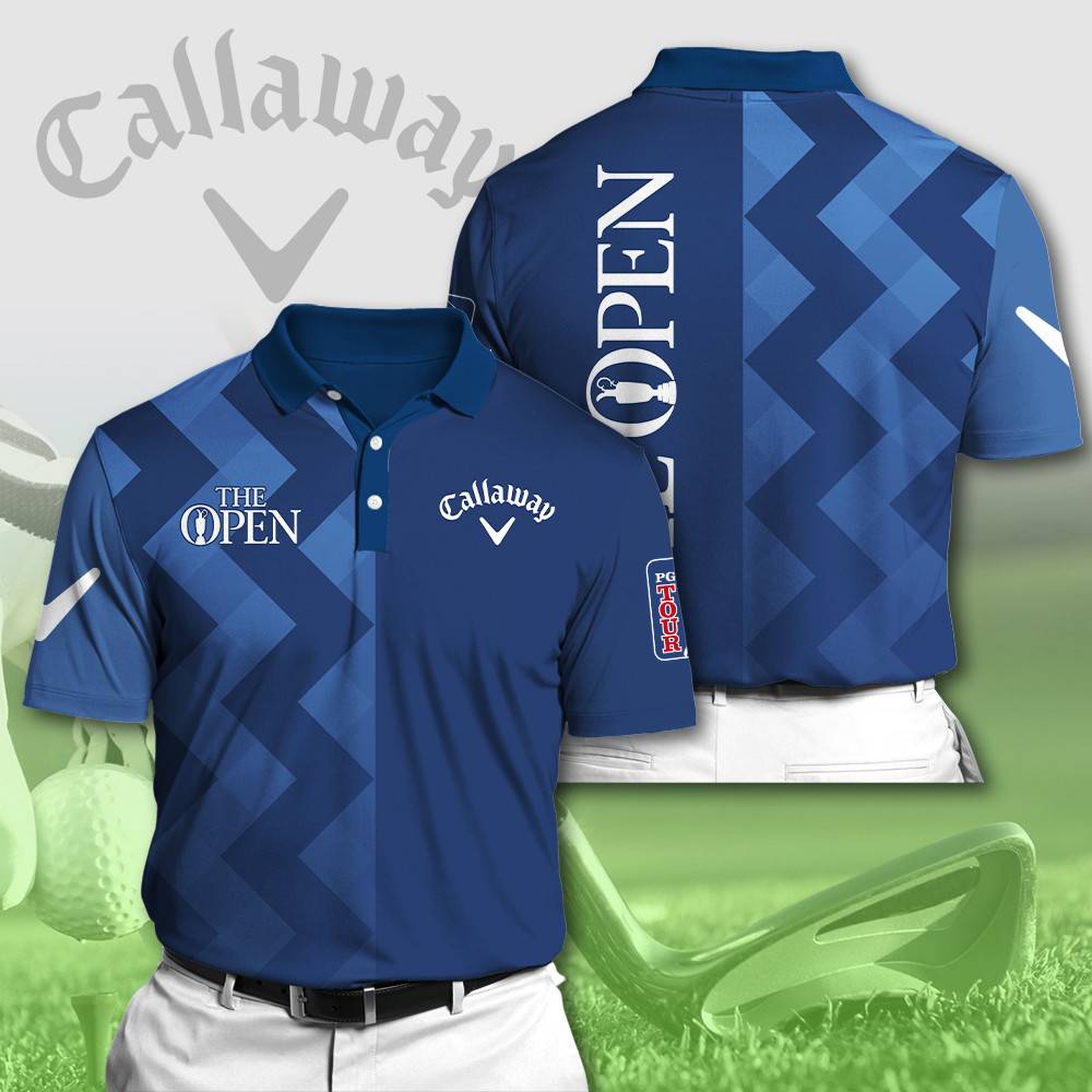 The Open Championship Callaway Polo Shirt Golf Shirt 3D PLS012 We