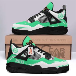 Toru Oikawa Jordan 4 Sneakers Anime Personalized Shoes JD410