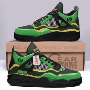 Tsuyu Asui Jordan 4 Sneakers MHA Anime Personalized Shoes JD497
