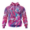 Customized NFL Arizona Cardinals I Pink I Can Fearless Again Breast Cancer Unisex Hoodie TH0897