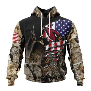 Customized NFL Arizona Cardinals Special Camo Realtree Hunting Unisex Hoodie TH0899