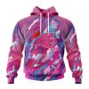 Customized NFL Carolina Panthers I Pink I Can Fearless Again Breast Cancer Unisex Hoodie TH0921