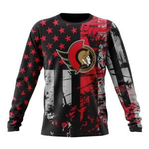 Personalized Ottawa Senators Specialized Jersey For America Unisex Sweatshirt SWS3740