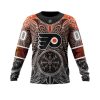Personalized Philadelphia Flyers Dark Norse Viking Symbols Unisex Sweatshirt SWS3743
