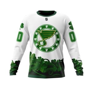 Personalized St. Louis Blues Happy St.Patrick Days Unisex Sweatshirt SWS3777