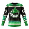 Personalized Vancouver Canucks Specialized Hockey Celebrate St Patrick's Day Unisex Sweatshirt SWS3807