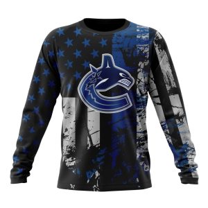 Personalized Vancouver Canucks Specialized Jersey For America Unisex Sweatshirt SWS3808