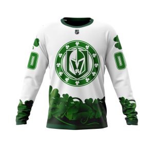 Personalized Vegas Golden Knights Happy St.Patrick Days Unisex Sweatshirt SWS3813