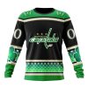 Personalized Washington Unisex Kitsitals Specialized Hockey Celebrate St Patrick's Day Unisex Sweatshirt SWS3828