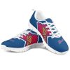 Atlanta Braves MLB Canvas Shoes Running Shoes White Shoes Fly Sneakers