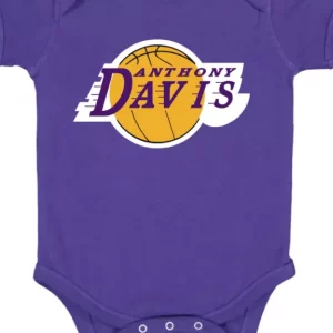 Baby Onesie Anthony Davis Ad The Brow Los Angeles Logo Creeper Romper