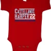 Baby Onesie Bryce Harper Nick Castellanos Philadelphia Phillies 22 Creeper Romper