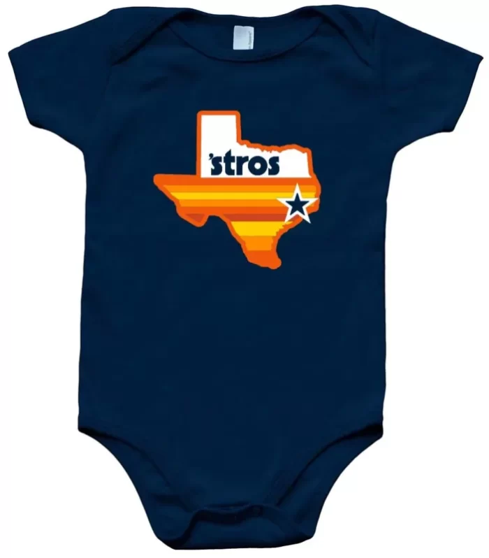 Baby Onesie Jose Altuve George Springer Alex Bregman Astros Texas Creeper Romper