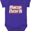 Baby Onesie Shawn Marion Steve Nash Phoenix Suns 2006 Creeper Romper