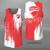 Ducati Unisex Tank Top Basketball Jersey Style Gym Muscle Tee JTT111