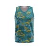 Jacksonville Jaguars Unisex Tank Top Basketball Jersey Style Gym Muscle Tee JTT985