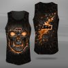 KTM Skull Unisex Tank Top Basketball Jersey Style Gym Muscle Tee JTT610
