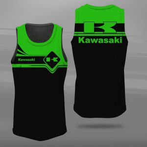 Kawasaki Unisex Tank Top Basketball Jersey Style Gym Muscle Tee JTT087