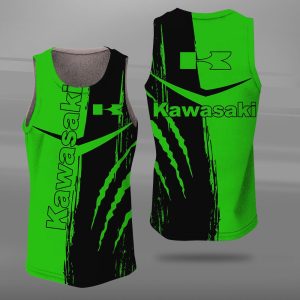 Kawasaki Unisex Tank Top Basketball Jersey Style Gym Muscle Tee JTT100