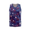 New York Giants Unisex Tank Top Basketball Jersey Style Gym Muscle Tee JTT932