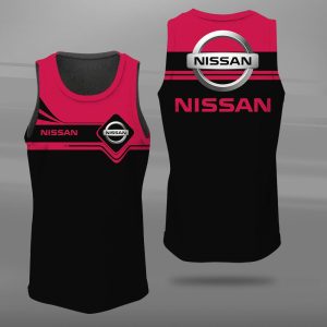 Nissan Unisex Tank Top Basketball Jersey Style Gym Muscle Tee JTT028