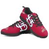 St. Louis Cardinals MLB Canvas Shoes Running Shoes Black Shoes Fly Sneakers