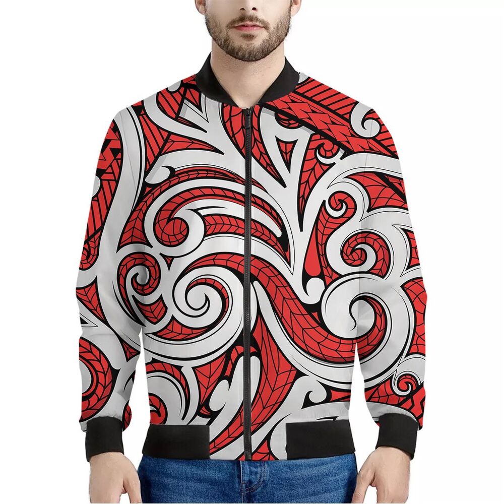 Maori Tribal Polynesian Kowhaiwhai Print Muay Thai Boxing Shorts