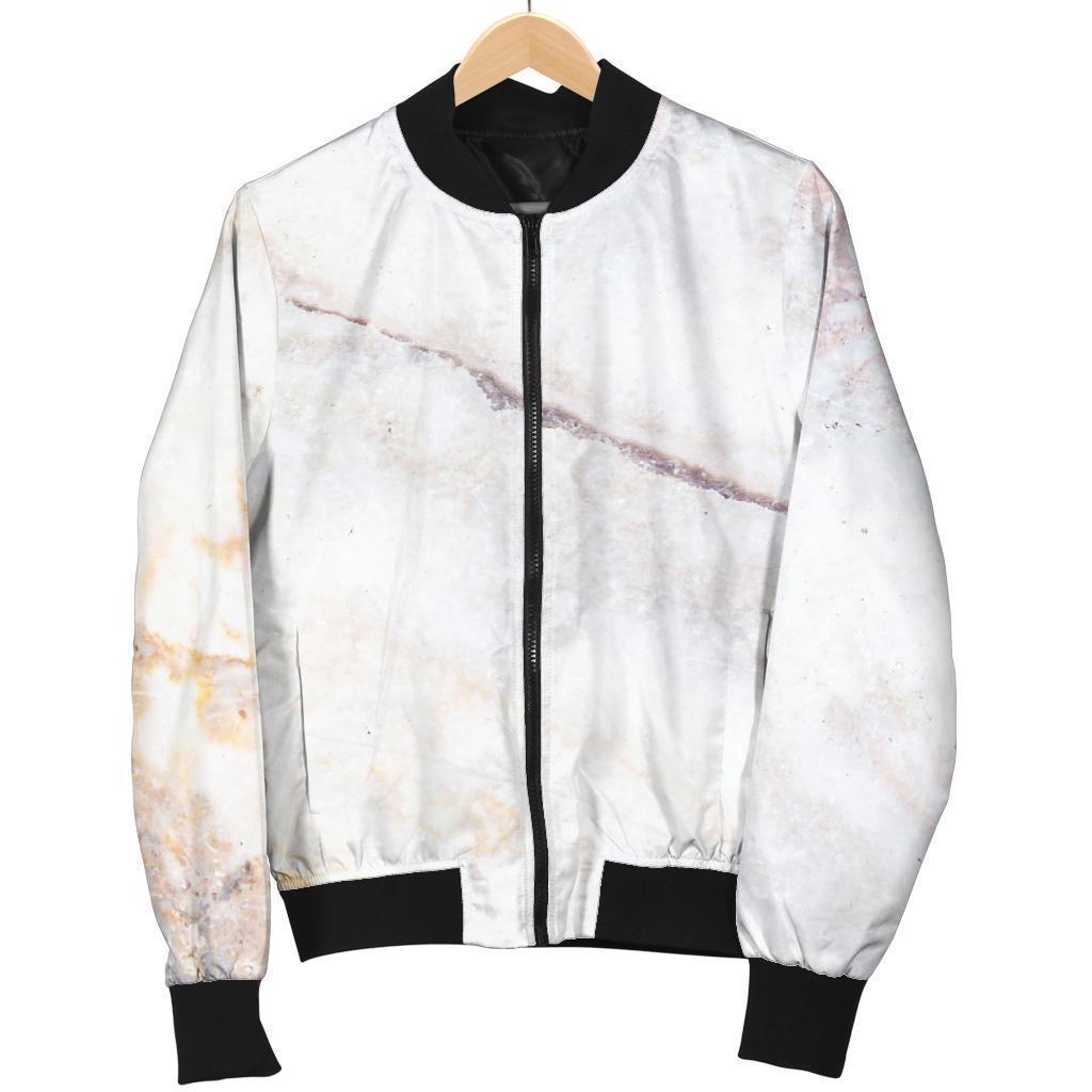 Rainbow Marble Men's Bomber Jacket