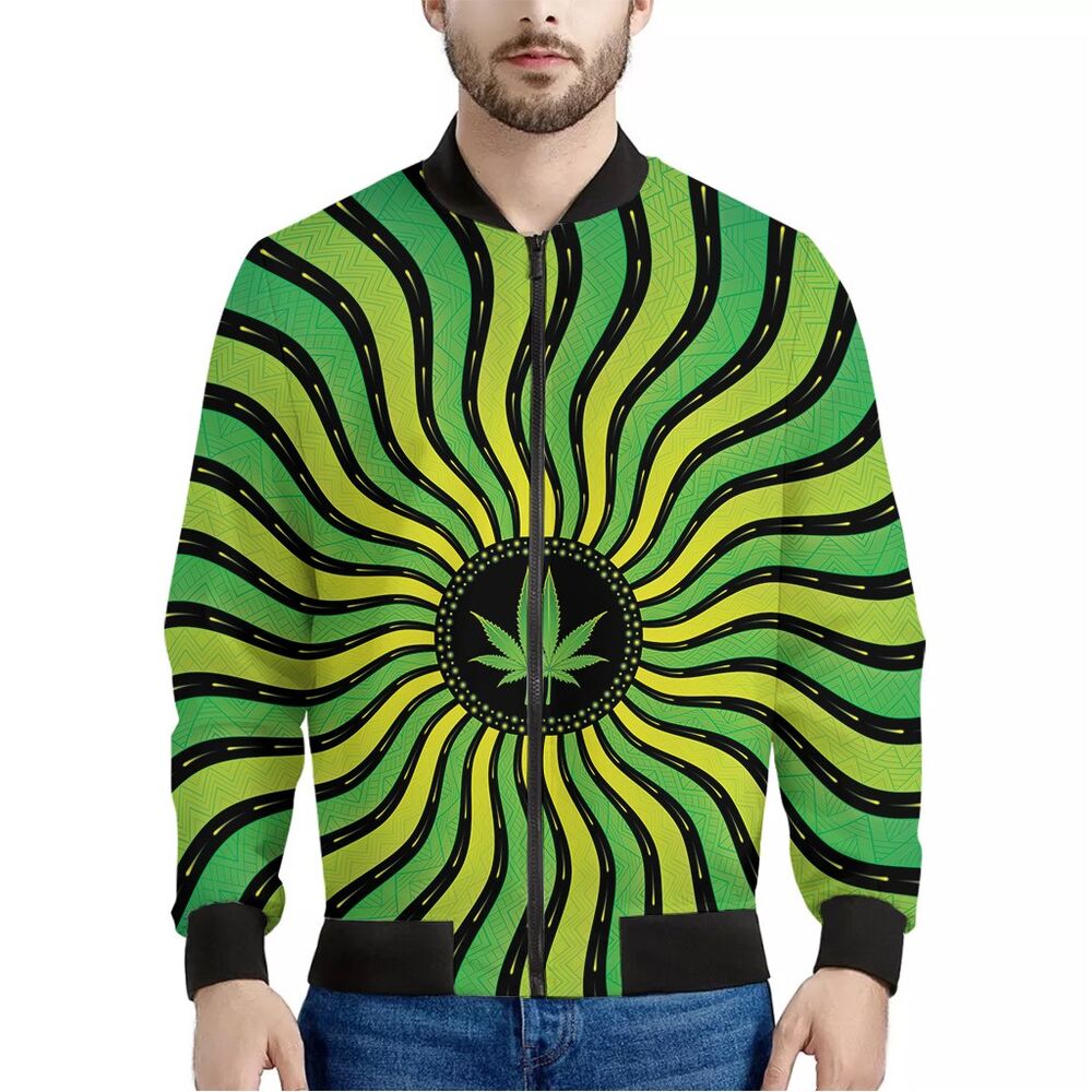 Animal Hippie Psychedelic Women's Bomber Jacket main image 1