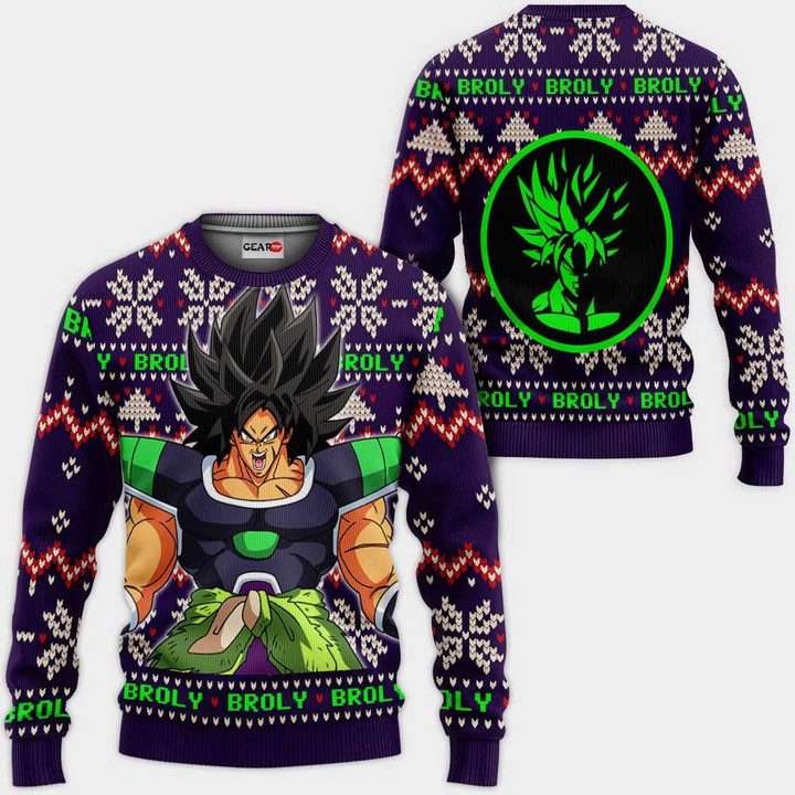 Broly-Ugly-Christmas-Sweater-Pullover-Hoodie-Custom-Xmas-Gifts Broly Ugly Christmas Sweater Pullover Hoodie Custom Xmas Gifts