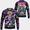 Caesar Anthonio Zeppeli Ugly Christmas Sweater Pullover Hoodie Custom JJBA Anime Xmas Gifts