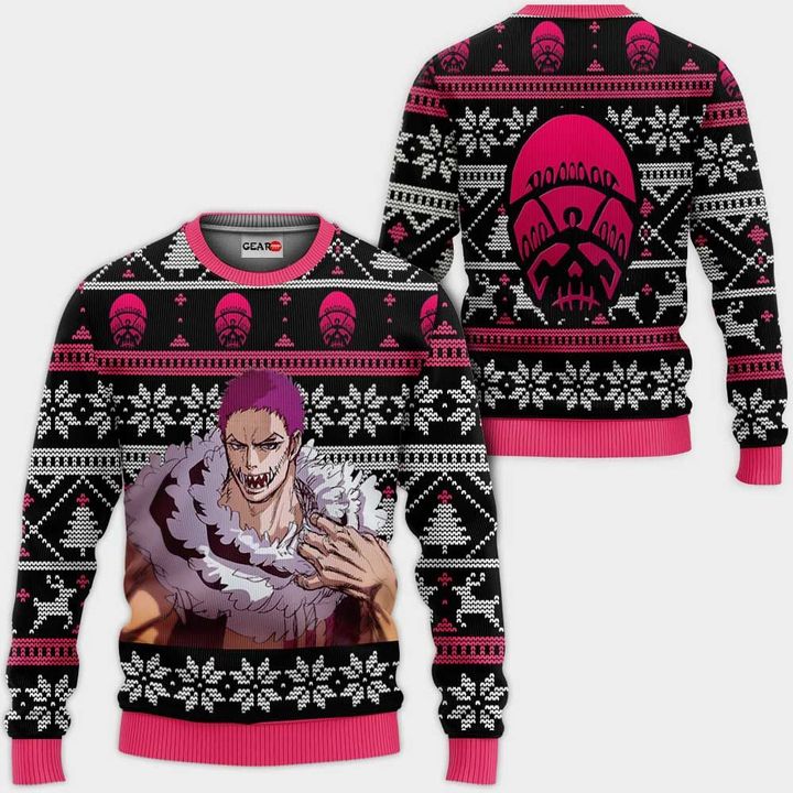 Charlotte-Katakuri-Ugly-Christmas-Sweater-Pullover-Hoodie-Custom-One-Piece-Anime-Xmas-Gifts Charlotte Katakuri Ugly Christmas Sweater Pullover Hoodie Custom One Piece Anime Xmas Gifts