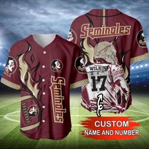 Florida State Seminoles NCAA Baseball Jersey Personalized 2023 BJ2490