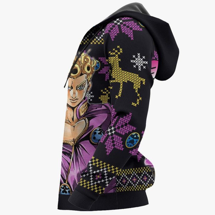 Giorno-Giovanna-Ugly-Christmas-Sweater-Pullover-Hoodie-Custom-JJBA-Xmas-Gifts-4